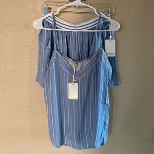 P.J. Salvage BRAND NEW WITH TAGS pajamas or casual wear!!  Top-M, Shorts-Small